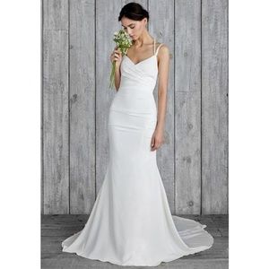 NICOLE MILLER TAYLOR WEDDING GOWN DRESS HF10001